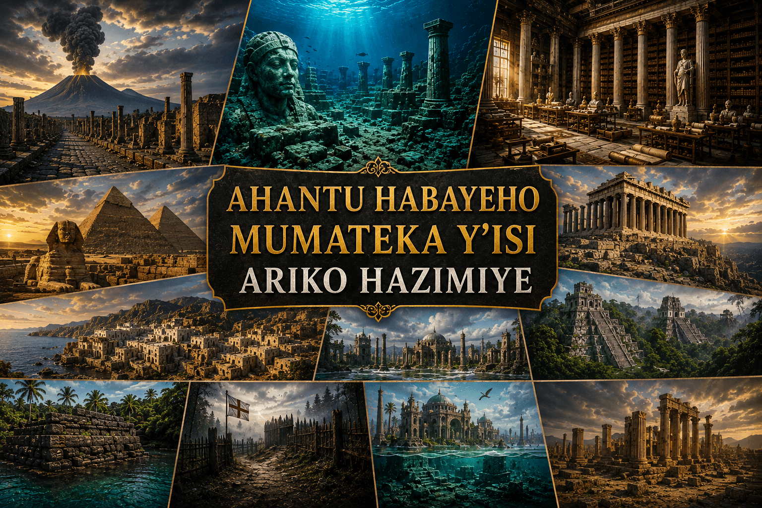 Ahantu habayeho mu Mateka y'isi Ariko hazimiye mu buryo butazwi